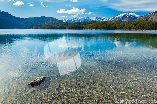 Image of Eibsee lake, Germany