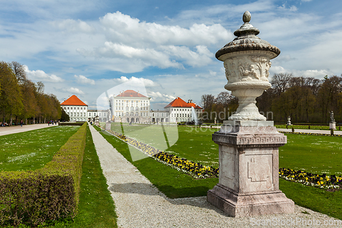 Image of Nymphenburg Palace in Munich, Germany