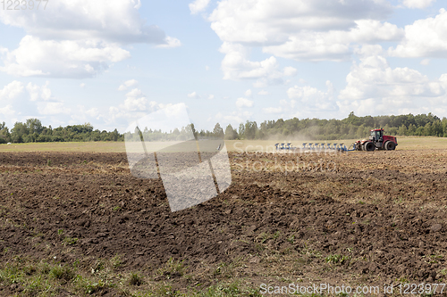 Image of field tractor