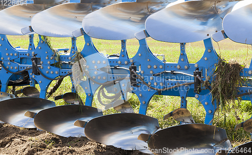 Image of blade plow polished