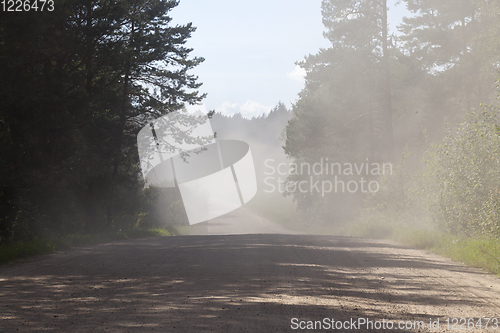 Image of rural dusty road