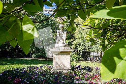 Image of Statue in Luxembourg Gardens, Paris