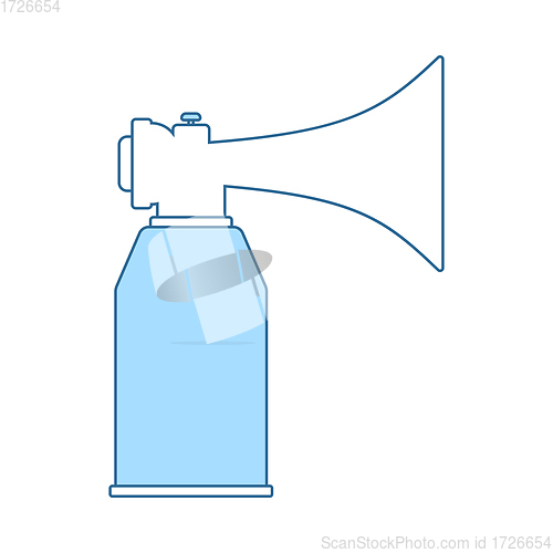 Image of Football Fans Air Horn Aerosol Icon