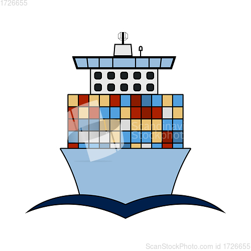 Image of Container Ship Icon