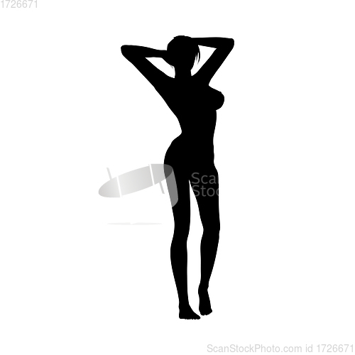 Image of Naked sexy girls silhouette