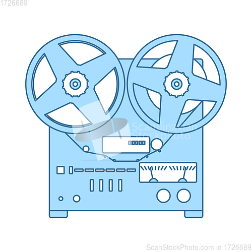 Image of Reel Tape Recorder Icon