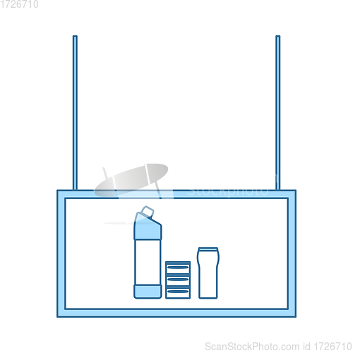 Image of Household Chemicals Market Department Icon