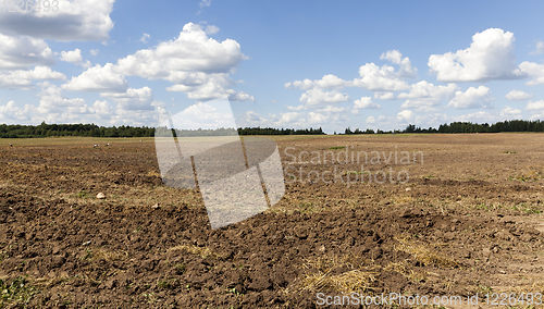 Image of field to plow soil
