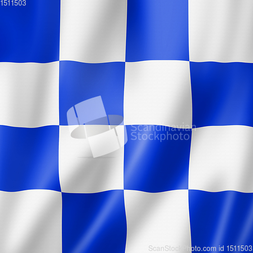 Image of November international maritime signal flag