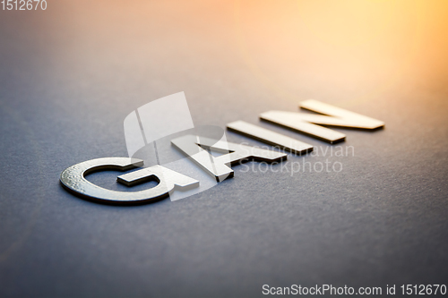 Image of Word gain written with white solid letters