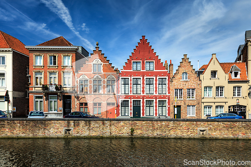 Image of Houses of Bruges Brugge, Belgium