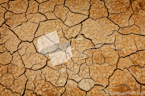 Image of Earth ground with cracks