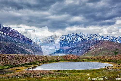 Image of Small lake in Himalayas