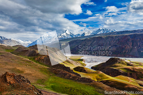 Image of HImalayan landscape in Himalayas, Himachal Pradesh, India