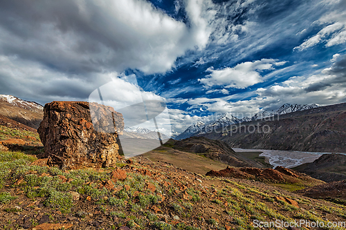 Image of Himalayan landscape in Himalayas