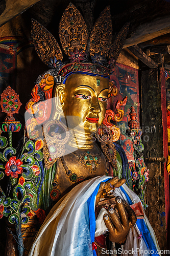 Image of Maitreya Buddha statue