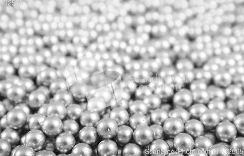 Image of silver balls texture