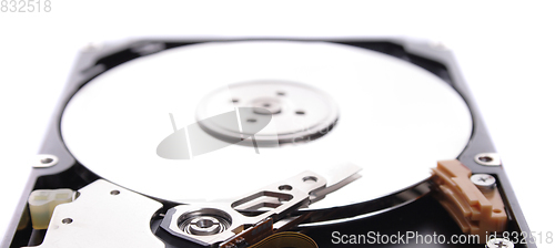 Image of open hard drive