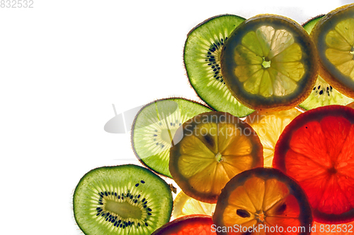 Image of fresh fruit background