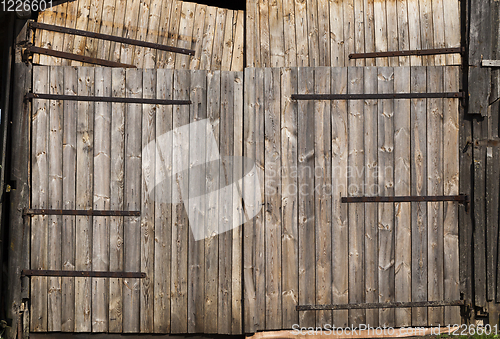 Image of wooden gate