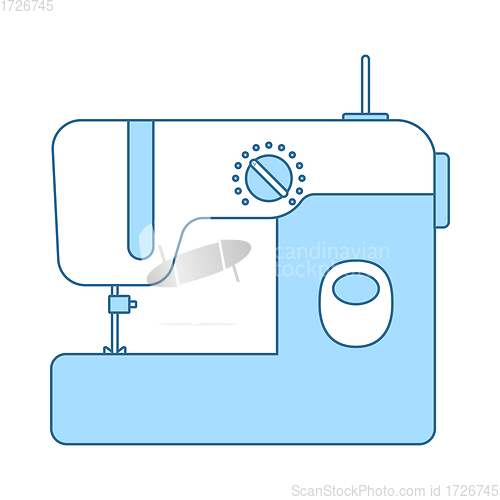 Image of Modern Sewing Machine Icon