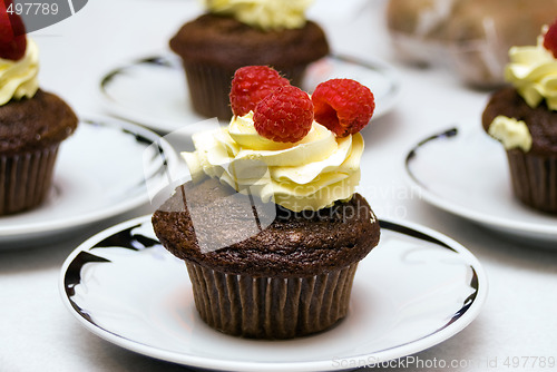 Image of Raspberry Cupcakes