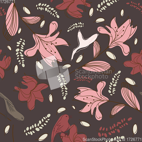 Image of Seamless Floral Pattern