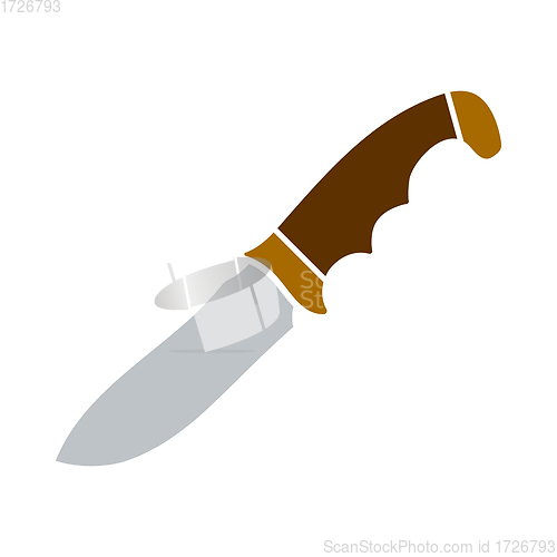 Image of Icon Of Hunting Knife Ui Colors