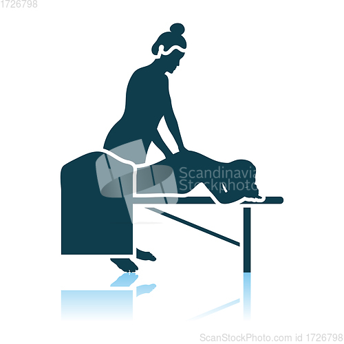 Image of Woman Massage Icon