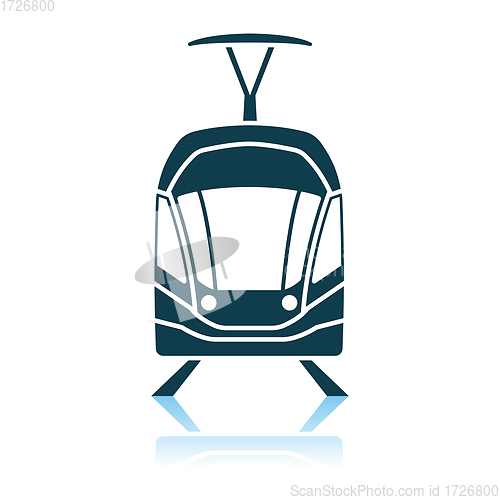 Image of Tram Icon Front View
