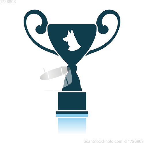 Image of Dog Prize Cup Icon