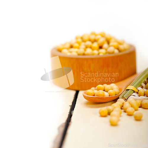 Image of organic soya beans