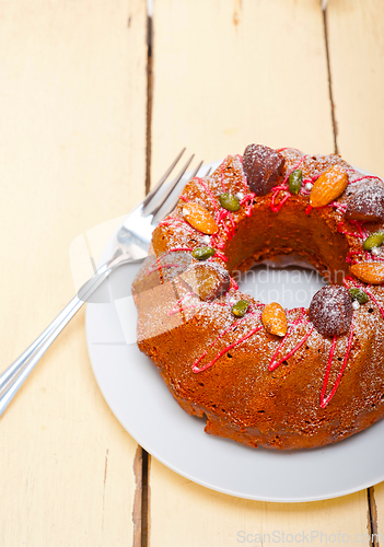 Image of chestnut cake bread dessert