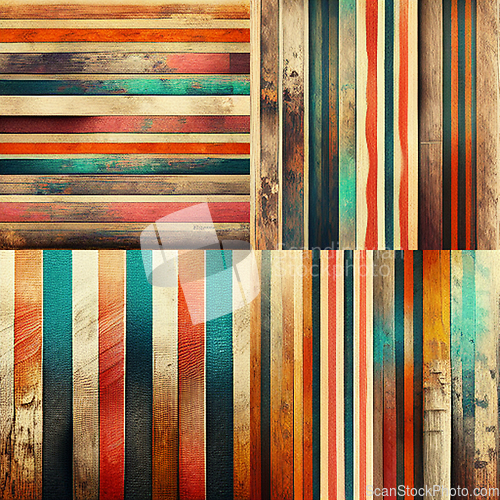 Image of Artistic abstract artwork textures lines stripe pattern design.