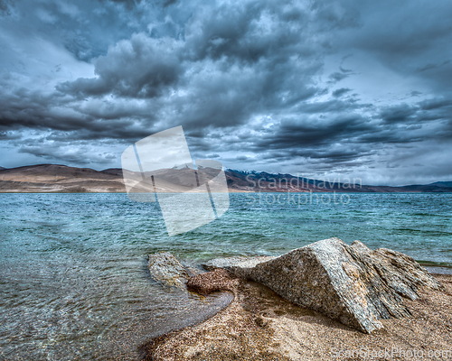Image of Lake Tso Moriri, Ladakh