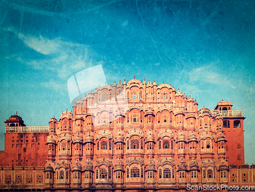 Image of Hawa Mahal (Palace of the Winds), Jaipur, Rajasthan