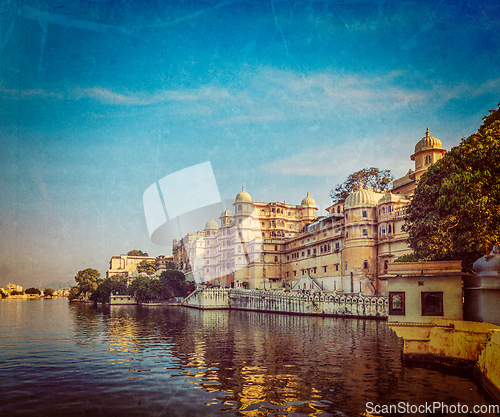 Image of City Palace. Udaipur, India