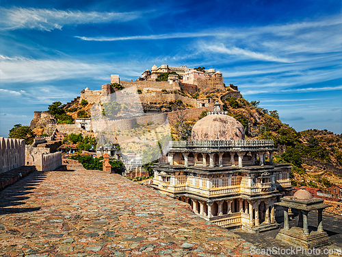 Image of Kumbhalgarh fort, India