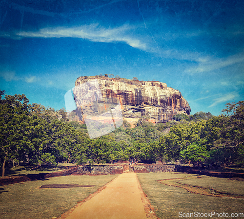 Image of Sigiriya rock