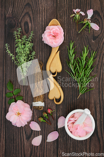 Image of Ingredients for Magic Love Potion Recipe