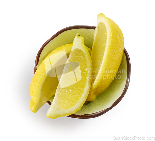 Image of fresh lemon slices