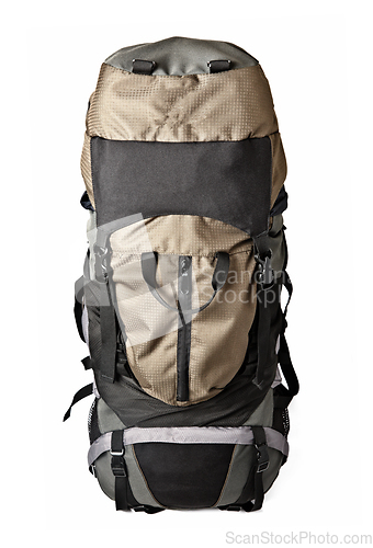 Image of Trekking backpack isolated