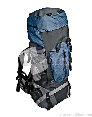 Image of Trekking backpack isolated