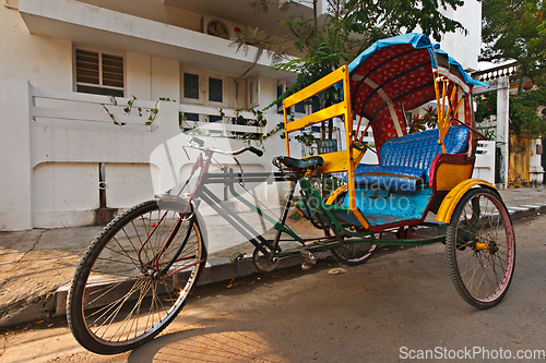 Image of Bicycle rickshaw