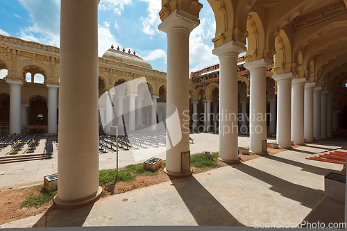 Image of Tirumalai Nayak Palace. Madurai, Tamil Nadu, India