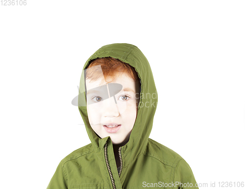 Image of little red-haired boy