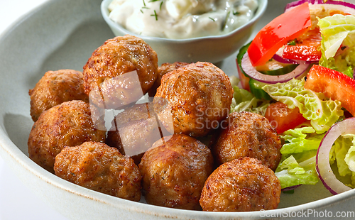 Image of closeup of meat balls