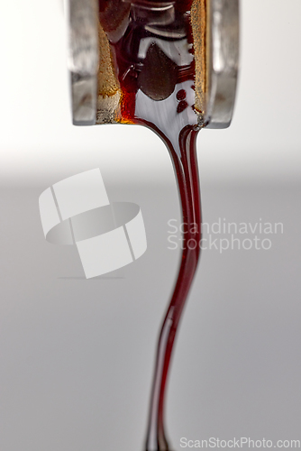 Image of pouring espresso coffee