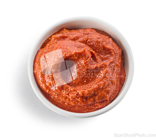 Image of bowl of tomato and red pepper dip