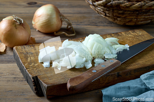 Image of sliced sweet onions